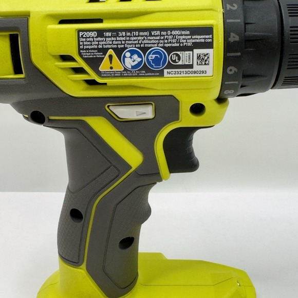 Ryobi 18 Volt P209D 3/8" Drill Driver 18V One+ Tool Only - Picture 4 of 10